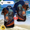 Chicago Bears Special Halloween Skull Personalized Hawaiian Shirt Chicago Bears Aloha Shirt