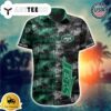 Mens New York Jets Palm Tree Hawaiian Shirt NFL Aloha Shirt