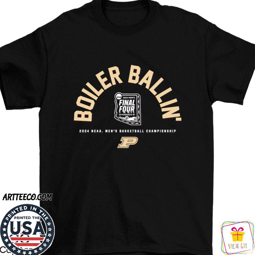 2024 Ncaa Purdue Men's Basketball Championship Boiler Ballin Shirt