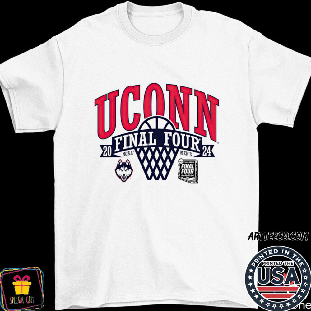 2024 Ncaa Uconn Huskies Men's Basketball Final Four Shirt