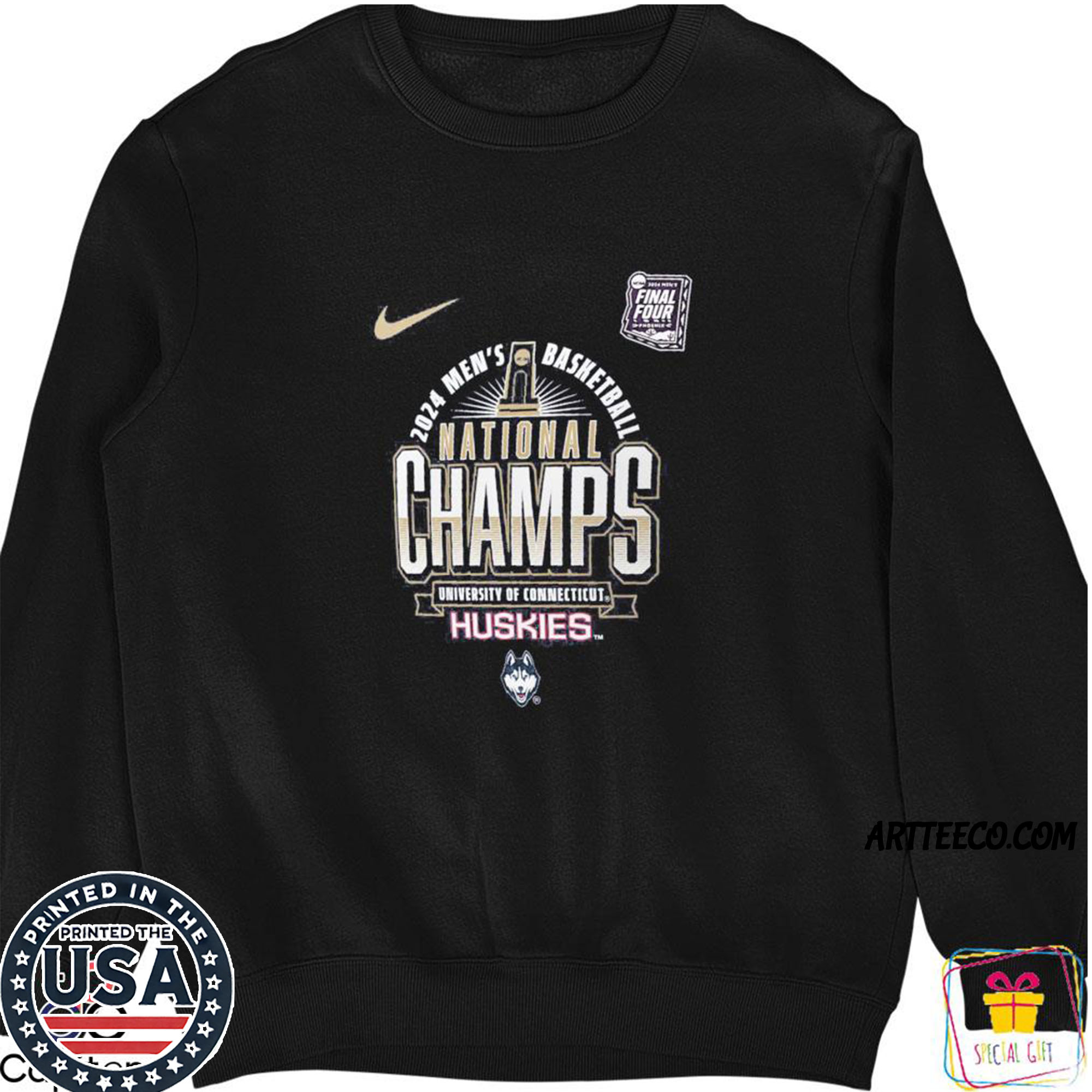 Nike Uconn Huskies 2024 Men’s Basketball National Champs Shirt Nike Uconn Huskies 2024 Men’s Basketball National Champs Shirt