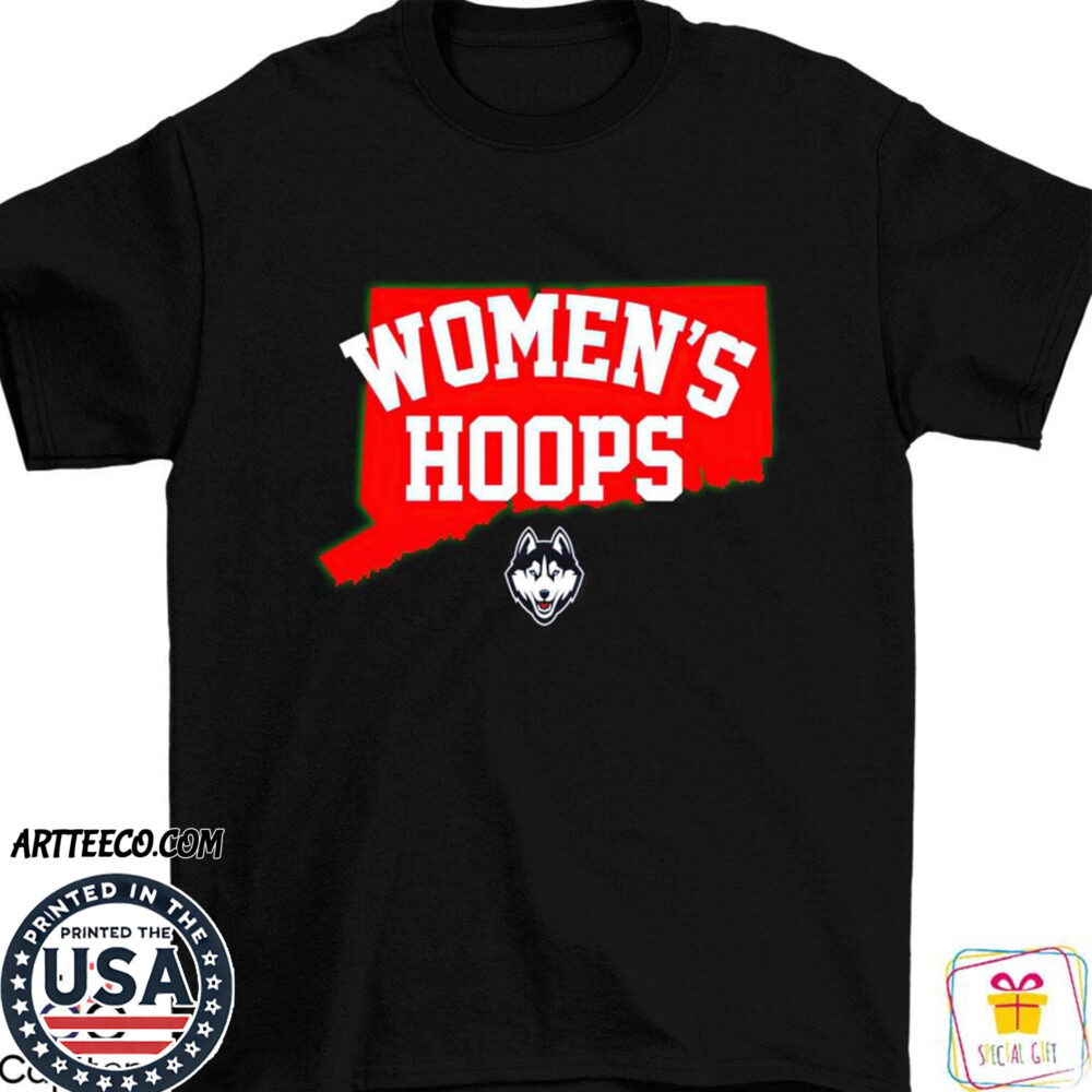 Uconn Huskies Basketball Women's Hoops Shirt
