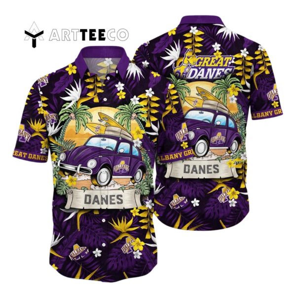 Albany Great Danes Island Glamour For Big Fan Hawaiian Shirt 1