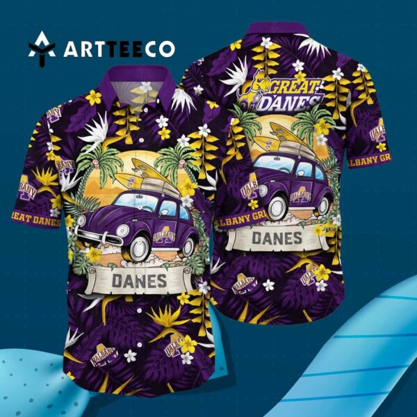 Albany Great Danes Island Glamour For Big Fan Hawaiian Shirt 3
