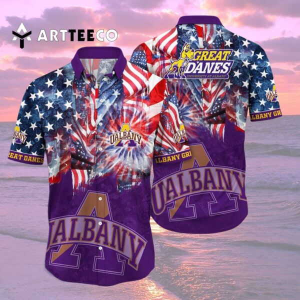 Albany Great Danes Marching Band Bloom Gift For Fans Hawaiian Shirt 2