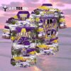Albany Great Danes Palm Tree Paradise For Sports Fans Hawaiian Shirt 2