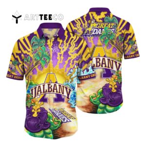 Albany Great Danes Paradise Bloom For Big Fan Hawaiian Shirt 1