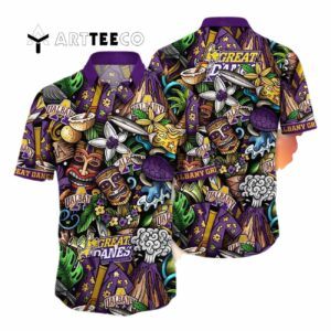 Albany Great Danes Sizzling Spirit Gift For Fans Hawaiian Shirt 1