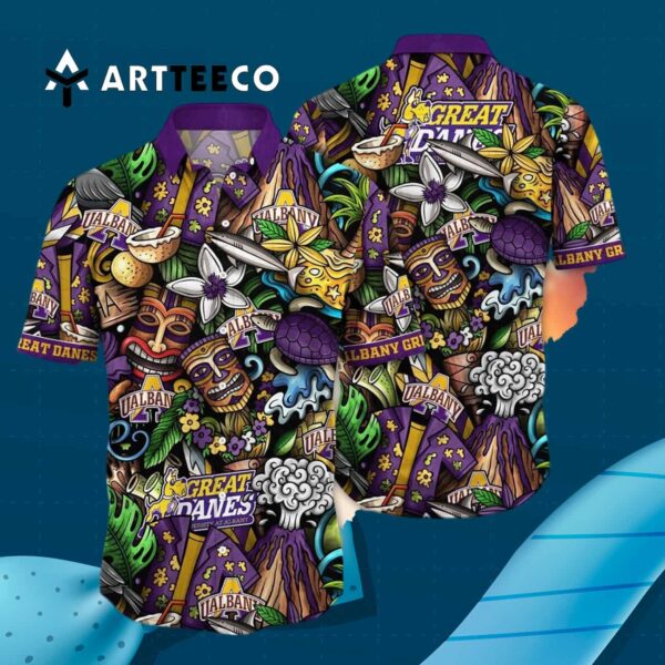 Albany Great Danes Sizzling Spirit Gift For Fans Hawaiian Shirt 3