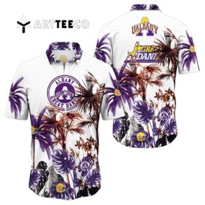 Albany Great Danes Wave The Colors For Fans Hawaiian Shirt 1