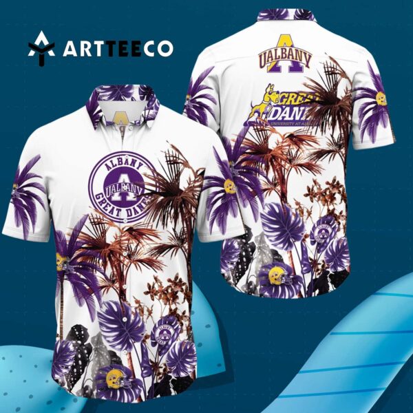 Albany Great Danes Wave The Colors For Fans Hawaiian Shirt 3