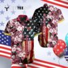Arizona Cardinals Aloha Flag Flower Hawaiian Shirt 4