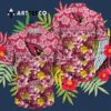Arizona Cardinals Aloha Pattern Hawaiian Shirt 3