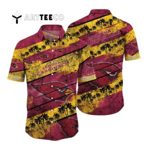 Arizona Cardinals Aloha Vintage Art Hawaiian Shirt 1