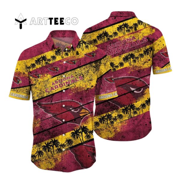 Arizona Cardinals Aloha Vintage Art Hawaiian Shirt 1