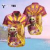 Arizona Cardinals Baby Yoda Style Hawaiian Shirt 2