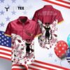 Arizona Cardinals Black Cat Hawaiian Shirt 4