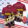 Arizona Cardinals Camo Pattern Hawaiian Shirt 4