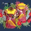 Arizona Cardinals Digital Pattern Hawaiian Shirt 3