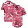 Arizona Cardinals Logo Art Pattern Hawaiian Shirt 1
