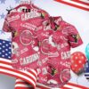 Arizona Cardinals Logo Art Pattern Hawaiian Shirt 4