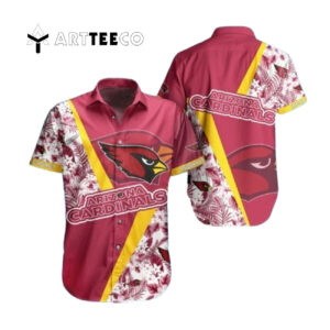 Arizona Cardinals Logo Football Hawaiian Shirt 1