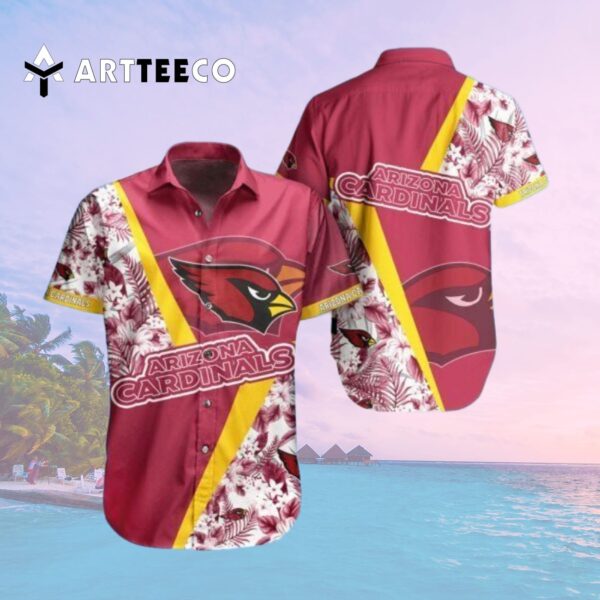 Arizona Cardinals Logo Football Hawaiian Shirt 2
