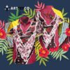 Arizona Cardinals Magic Pattern Hawaiian Shirt 3