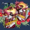 Arizona Cardinals Mickey Mouse Summer Hawaiian Shirt 3