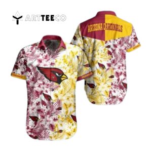 Arizona Cardinals Mix Color Hawaiian Shirt 1