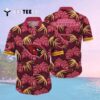 Arizona Cardinals Palm Leaves Pattern Summer Aloha Hawaiian Shirt 2