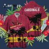 Arizona Cardinals Palm Leaves Pattern Summer Hawaiian Shirt 3