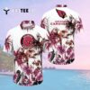 Arizona Cardinals Palm Tree Hawaiian Shirt 2