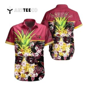 Arizona Cardinals Pineapple New Trending Hawaiian Shirt 1