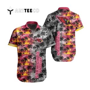 Arizona Cardinals Retro Style Hawaiian Shirt 1