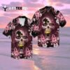 Arizona Cardinals Skull Hawaiian Shirt 2