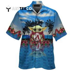 Arizona Diamondbacks Baby Yoda Hawaiian Shirt 1