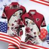 Atlanta Falcons Beach Aloha Pattern Hawaiian Shirt 4