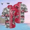 Atlanta Falcons Flower Pattern Aloha Summer Vacation Gift Hawaiian Shirt 2
