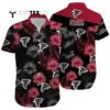 Atlanta Falcons Hibiscus Flowers Summer Beach Hawaiian Shirt 1