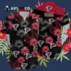 Atlanta Falcons Hibiscus Flowers Summer Beach Hawaiian Shirt 3