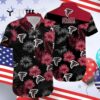 Atlanta Falcons Hibiscus Flowers Summer Beach Hawaiian Shirt 4