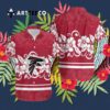 Atlanta Falcons Hibiscus Flowers Trendy Summer Gift Hawaiian Shirt 3