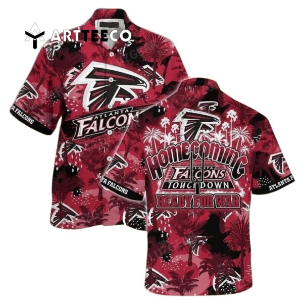 Atlanta Falcons Home Coming Ready For War Hawaiian Shirt 1