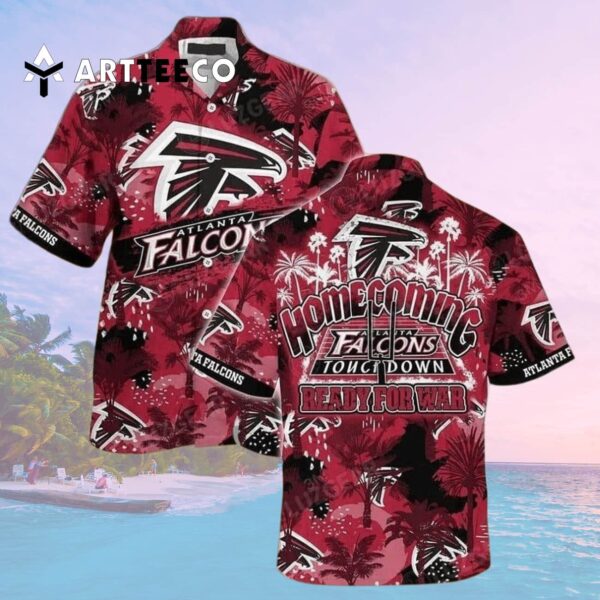 Atlanta Falcons Home Coming Ready For War Hawaiian Shirt 2