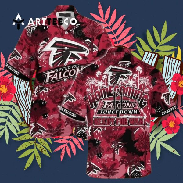 Atlanta Falcons Home Coming Ready For War Hawaiian Shirt 3