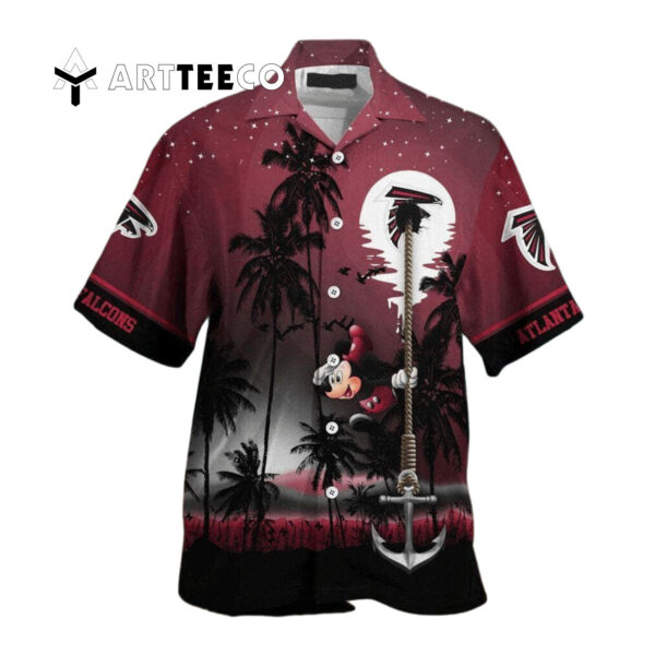 Atlanta Falcons Mickey Mouse Funny Hawaiian Shirt 1