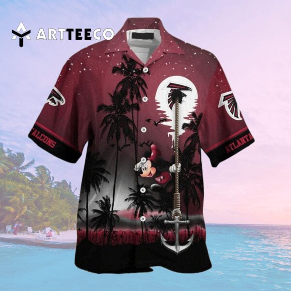 Atlanta Falcons Mickey Mouse Funny Hawaiian Shirt 2
