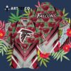 Atlanta Falcons Mountains And Trees Pattern Beach Hawaiian Shirt 3