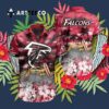 Atlanta Falcons Practical Beach Gift Hawaiian Shirt 3